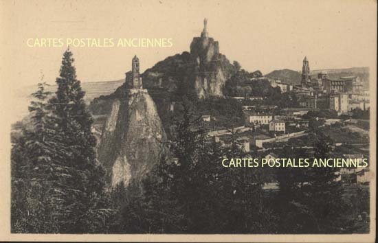 Cartes postales anciennes > CARTES POSTALES > carte postale ancienne > cartes-postales-ancienne.com Haute loire  Le Puy En Velay