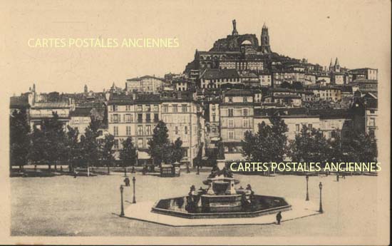 Cartes postales anciennes > CARTES POSTALES > carte postale ancienne > cartes-postales-ancienne.com Haute loire  Le Puy En Velay