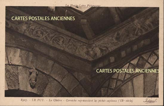 Cartes postales anciennes > CARTES POSTALES > carte postale ancienne > cartes-postales-ancienne.com Haute loire  Le Puy En Velay