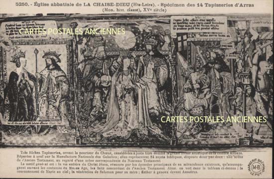 Cartes postales anciennes > CARTES POSTALES > carte postale ancienne > cartes-postales-ancienne.com Haute loire  La Chaise Dieu