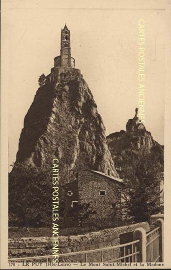 Cartes postales anciennes > CARTES POSTALES > carte postale ancienne > cartes-postales-ancienne.com Haute loire  Le Puy En Velay
