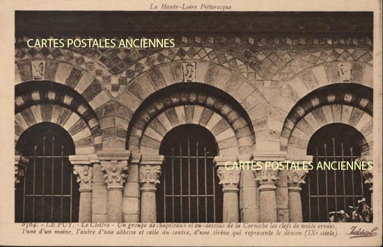 Cartes postales anciennes > CARTES POSTALES > carte postale ancienne > cartes-postales-ancienne.com Haute loire  Le Puy En Velay
