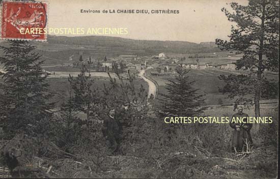 Cartes postales anciennes > CARTES POSTALES > carte postale ancienne > cartes-postales-ancienne.com Auvergne rhone alpes Haute loire Cistrieres