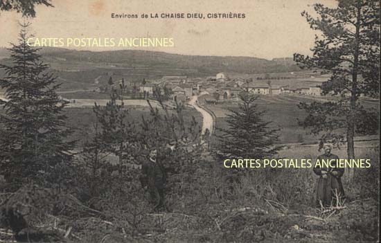 Cartes postales anciennes > CARTES POSTALES > carte postale ancienne > cartes-postales-ancienne.com Auvergne rhone alpes Haute loire Cistrieres