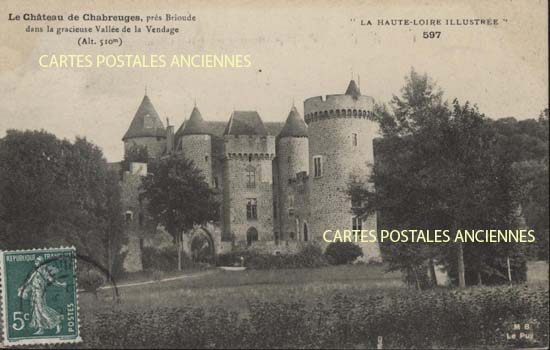 Cartes postales anciennes > CARTES POSTALES > carte postale ancienne > cartes-postales-ancienne.com Auvergne rhone alpes Haute loire Saint Laurent Chabreuges