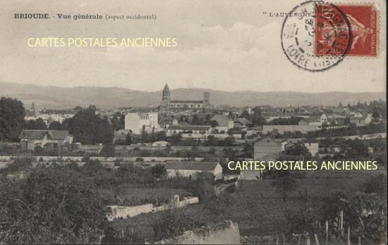 Cartes postales anciennes > CARTES POSTALES > carte postale ancienne > cartes-postales-ancienne.com Auvergne rhone alpes Haute loire Brioude