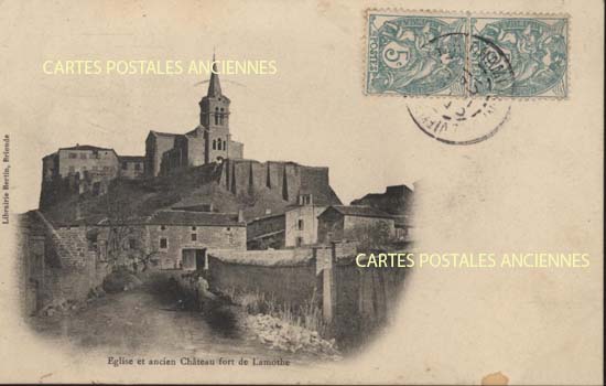 Cartes postales anciennes > CARTES POSTALES > carte postale ancienne > cartes-postales-ancienne.com Auvergne rhone alpes Haute loire Lamothe