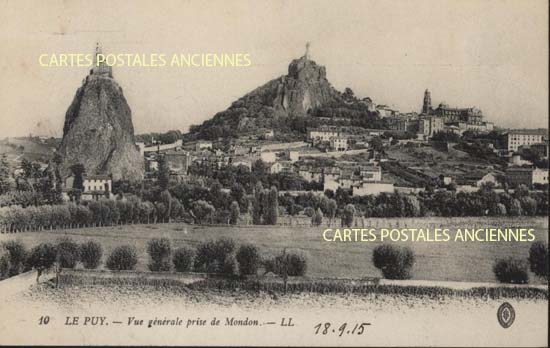Cartes postales anciennes > CARTES POSTALES > carte postale ancienne > cartes-postales-ancienne.com Haute loire  Le Puy En Velay