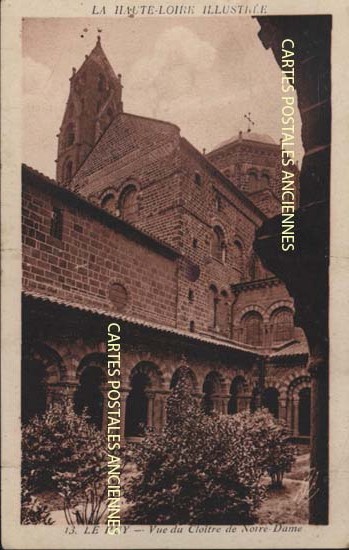 Cartes postales anciennes > CARTES POSTALES > carte postale ancienne > cartes-postales-ancienne.com Haute loire  Le Puy En Velay