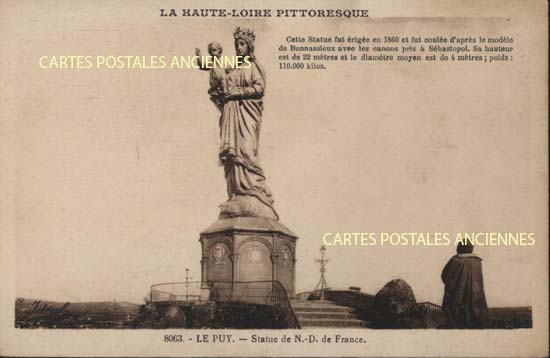 Cartes postales anciennes > CARTES POSTALES > carte postale ancienne > cartes-postales-ancienne.com Haute loire  Le Puy En Velay