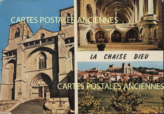 Cartes postales anciennes > CARTES POSTALES > carte postale ancienne > cartes-postales-ancienne.com Haute loire  La Chaise Dieu