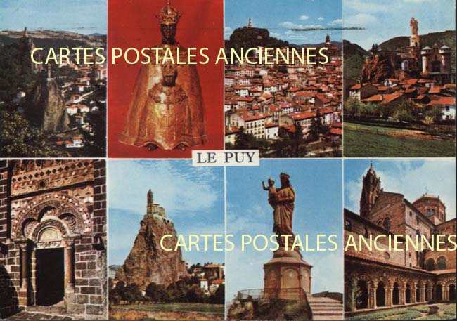 Cartes postales anciennes > CARTES POSTALES > carte postale ancienne > cartes-postales-ancienne.com Haute loire  Le Puy En Velay