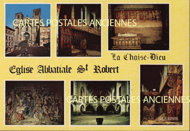 Cartes postales anciennes > CARTES POSTALES > carte postale ancienne > cartes-postales-ancienne.com Haute loire  La Chaise Dieu