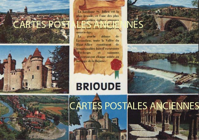 Cartes postales anciennes > CARTES POSTALES > carte postale ancienne > cartes-postales-ancienne.com Auvergne rhone alpes Haute loire Brioude