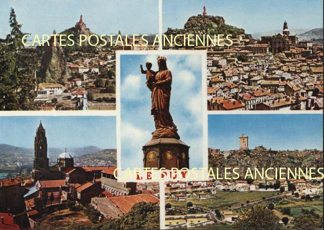 Cartes postales anciennes > CARTES POSTALES > carte postale ancienne > cartes-postales-ancienne.com Haute loire  Le Puy En Velay