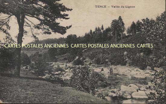 Cartes postales anciennes > CARTES POSTALES > carte postale ancienne > cartes-postales-ancienne.com Auvergne rhone alpes Haute loire Tence