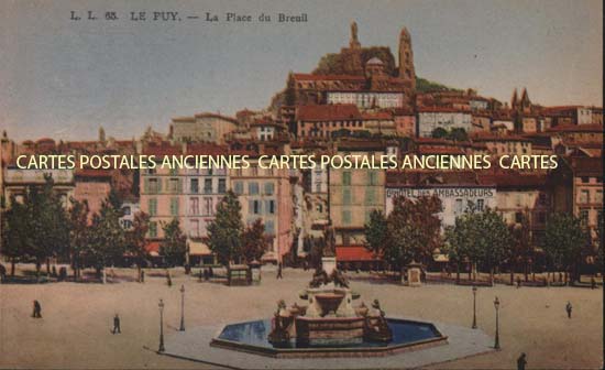 Cartes postales anciennes > CARTES POSTALES > carte postale ancienne > cartes-postales-ancienne.com Haute loire  Le Puy En Velay
