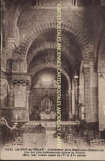 Cartes postales anciennes > CARTES POSTALES > carte postale ancienne > cartes-postales-ancienne.com Haute loire  Le Puy En Velay