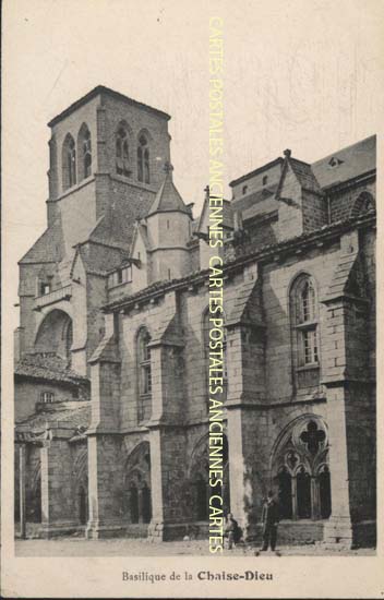 Cartes postales anciennes > CARTES POSTALES > carte postale ancienne > cartes-postales-ancienne.com Haute loire  La Chaise Dieu