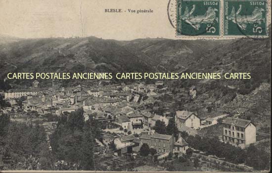 Cartes postales anciennes > CARTES POSTALES > carte postale ancienne > cartes-postales-ancienne.com Auvergne rhone alpes Haute loire Blesle