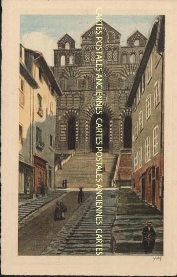 Cartes postales anciennes > CARTES POSTALES > carte postale ancienne > cartes-postales-ancienne.com Haute loire  Le Puy En Velay
