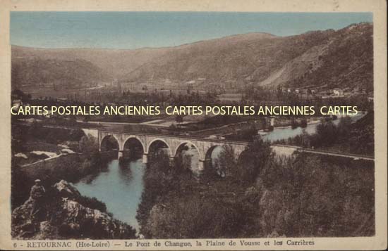 Cartes postales anciennes > CARTES POSTALES > carte postale ancienne > cartes-postales-ancienne.com Auvergne rhone alpes Haute loire Retournac