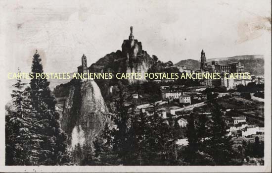 Cartes postales anciennes > CARTES POSTALES > carte postale ancienne > cartes-postales-ancienne.com Haute loire  Le Puy En Velay