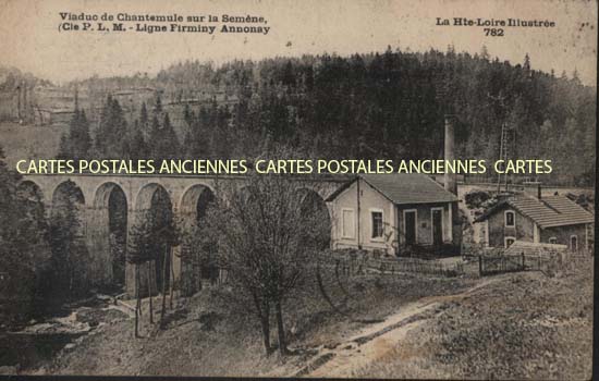 Cartes postales anciennes > CARTES POSTALES > carte postale ancienne > cartes-postales-ancienne.com Auvergne rhone alpes Haute loire La Seauve Sur Semene