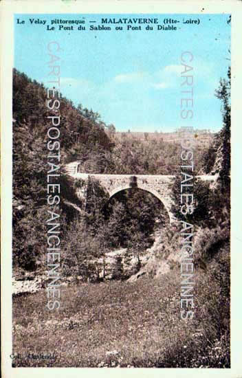 Cartes postales anciennes > CARTES POSTALES > carte postale ancienne > cartes-postales-ancienne.com Auvergne rhone alpes Haute loire Malvalette