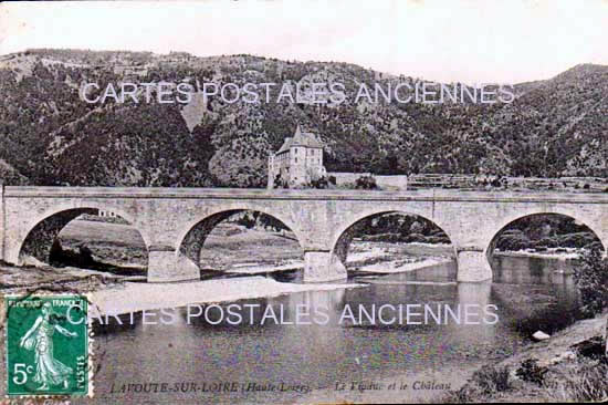 Cartes postales anciennes > CARTES POSTALES > carte postale ancienne > cartes-postales-ancienne.com Auvergne rhone alpes Haute loire Lavoute Sur Loire