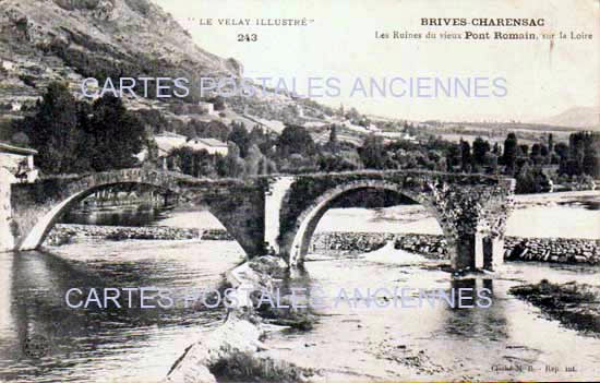 Cartes postales anciennes > CARTES POSTALES > carte postale ancienne > cartes-postales-ancienne.com Auvergne rhone alpes Haute loire Brives Charensac