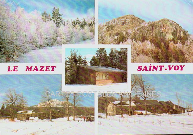 Cartes postales anciennes > CARTES POSTALES > carte postale ancienne > cartes-postales-ancienne.com Auvergne rhone alpes Haute loire Mazet Saint Voy