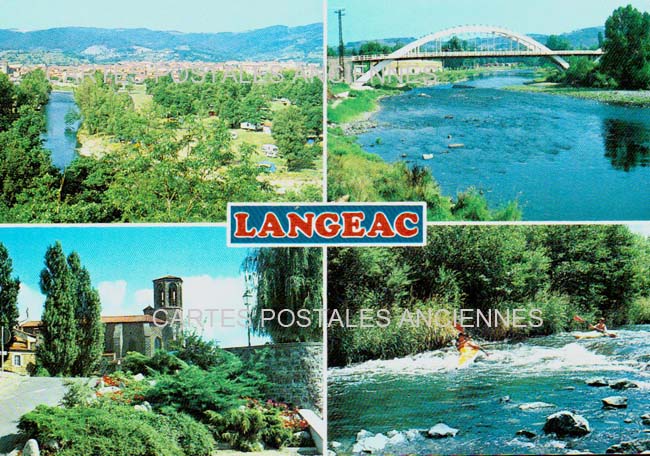 Cartes postales anciennes > CARTES POSTALES > carte postale ancienne > cartes-postales-ancienne.com Auvergne rhone alpes Haute loire Langeac