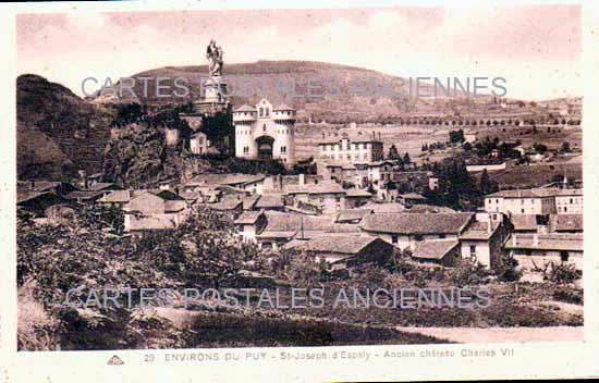Cartes postales anciennes > CARTES POSTALES > carte postale ancienne > cartes-postales-ancienne.com Auvergne rhone alpes Haute loire Espaly Saint Marcel