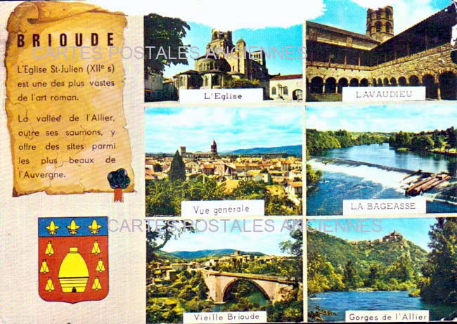 Cartes postales anciennes > CARTES POSTALES > carte postale ancienne > cartes-postales-ancienne.com Auvergne rhone alpes Haute loire Brioude