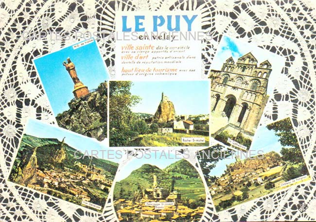 Cartes postales anciennes > CARTES POSTALES > carte postale ancienne > cartes-postales-ancienne.com Auvergne rhone alpes Haute loire Le Puy En Velay
