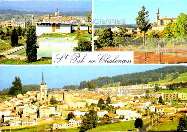 Cartes postales anciennes > CARTES POSTALES > carte postale ancienne > cartes-postales-ancienne.com Auvergne rhone alpes Haute loire Saint Pal De Chalencon