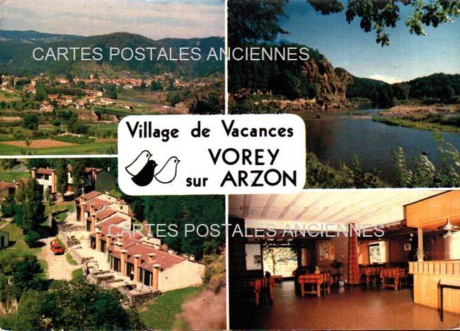 Cartes postales anciennes > CARTES POSTALES > carte postale ancienne > cartes-postales-ancienne.com Auvergne rhone alpes Haute loire Vorey