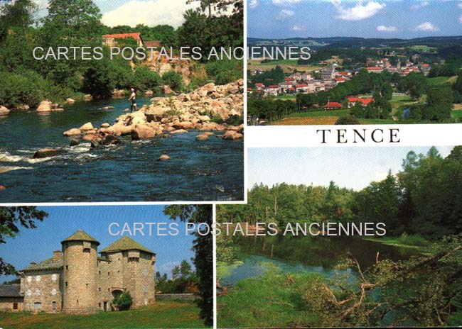 Cartes postales anciennes > CARTES POSTALES > carte postale ancienne > cartes-postales-ancienne.com Auvergne rhone alpes Haute loire Tence