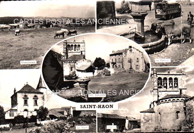 Cartes postales anciennes > CARTES POSTALES > carte postale ancienne > cartes-postales-ancienne.com Auvergne rhone alpes Haute loire Saint Haon