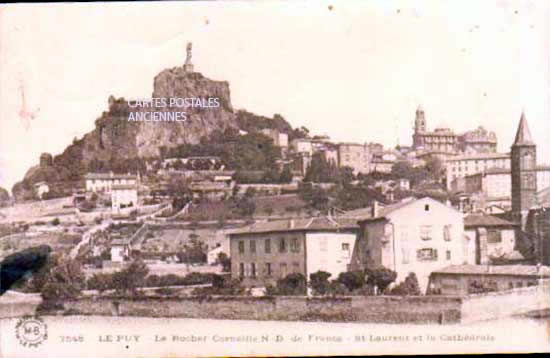 Cartes postales anciennes > CARTES POSTALES > carte postale ancienne > cartes-postales-ancienne.com Haute loire  Le Puy En Velay