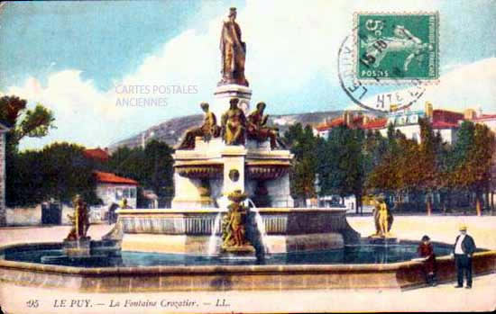 Cartes postales anciennes > CARTES POSTALES > carte postale ancienne > cartes-postales-ancienne.com Haute loire  Le Puy En Velay