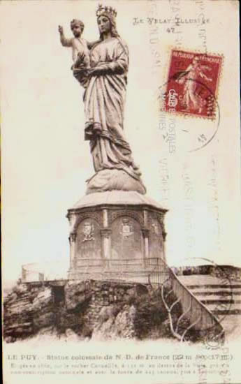 Cartes postales anciennes > CARTES POSTALES > carte postale ancienne > cartes-postales-ancienne.com Haute loire  Le Puy En Velay