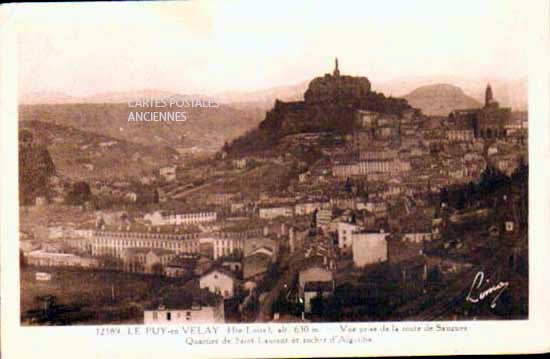 Cartes postales anciennes > CARTES POSTALES > carte postale ancienne > cartes-postales-ancienne.com Haute loire  Le Puy En Velay