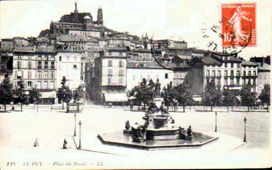 Cartes postales anciennes > CARTES POSTALES > carte postale ancienne > cartes-postales-ancienne.com Haute loire  Le Puy En Velay