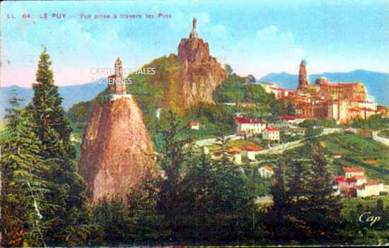 Cartes postales anciennes > CARTES POSTALES > carte postale ancienne > cartes-postales-ancienne.com Haute loire  Le Puy En Velay