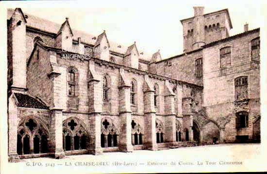 Cartes postales anciennes > CARTES POSTALES > carte postale ancienne > cartes-postales-ancienne.com Haute loire  La Chaise Dieu