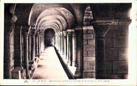 Cartes postales anciennes > CARTES POSTALES > carte postale ancienne > cartes-postales-ancienne.com Haute loire  Le Puy En Velay