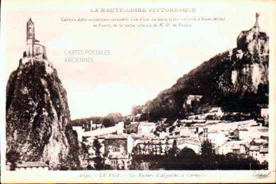 Cartes postales anciennes > CARTES POSTALES > carte postale ancienne > cartes-postales-ancienne.com Haute loire  Le Puy En Velay