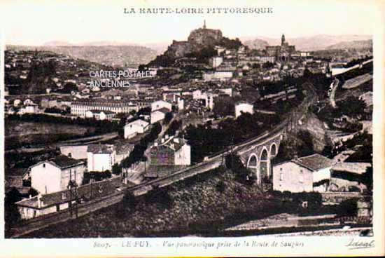 Cartes postales anciennes > CARTES POSTALES > carte postale ancienne > cartes-postales-ancienne.com Haute loire  Le Puy En Velay